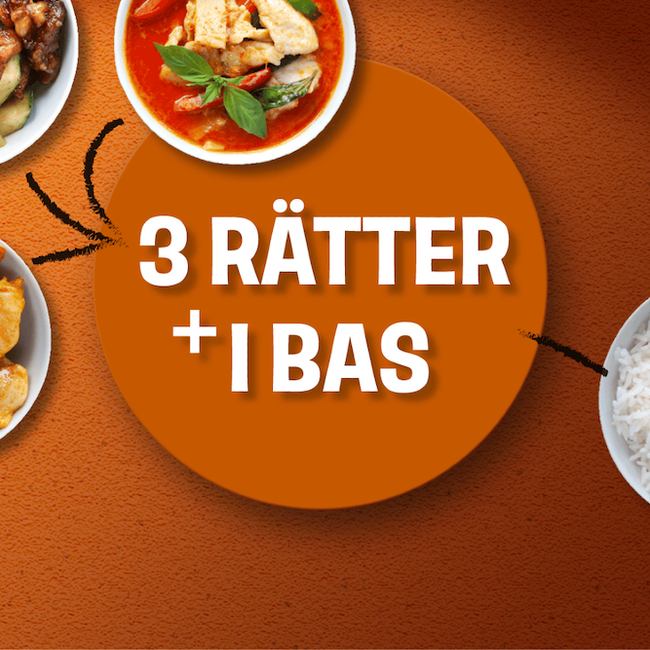 3 små rätter