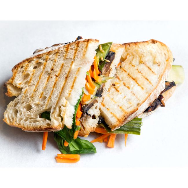 Vegan Walnut Pesto Sandwich