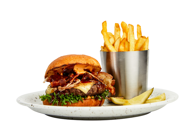 Boston Bacon BBQ Burger