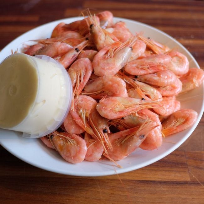 1 kg Tinade räkor