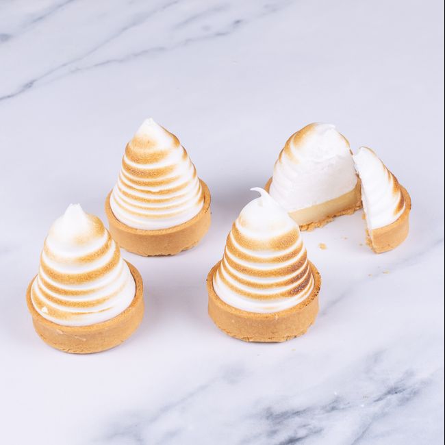 Citronmaräng tartelett x2