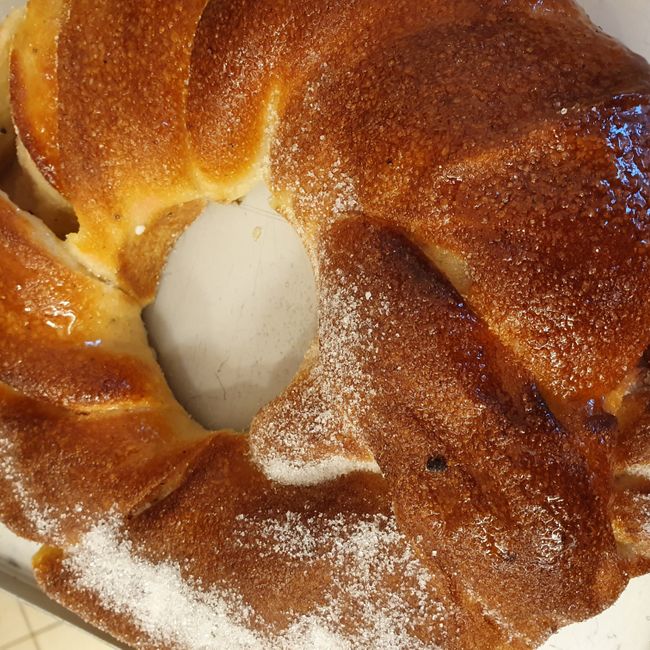 Smör vaniljkrans (gårdagens)