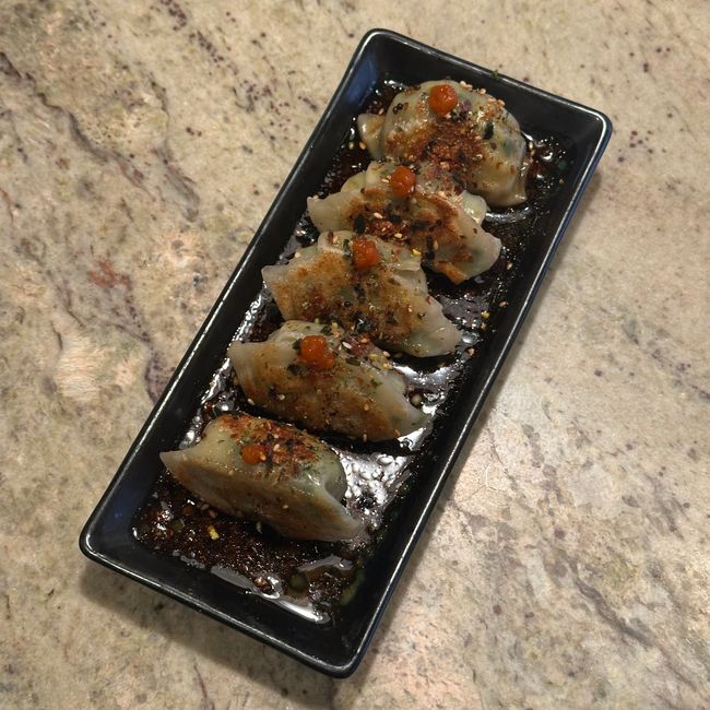 SHRIMP GYOZA