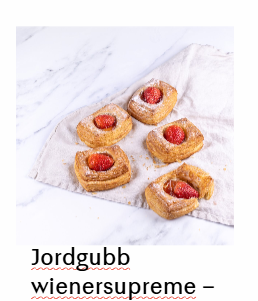 Gårdagens Jordgubb Wiener Supreme