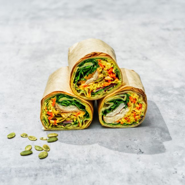 Kycklingwrap