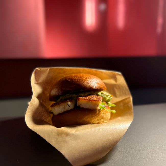 Halloumin burger