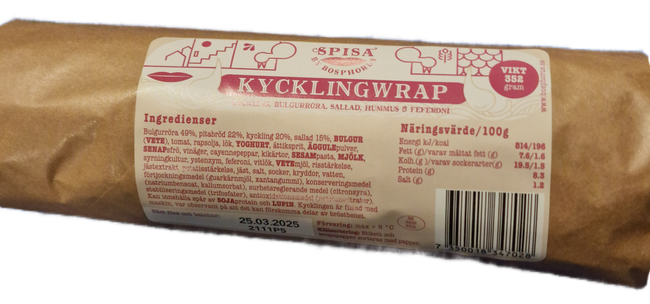KYCKLINGWRAP SPISA 352G