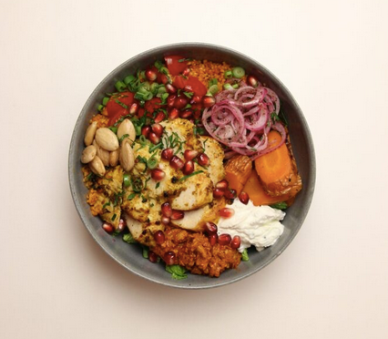 Citron och Kumminmarinerd Kyckling och Bulgur (gårdagens)