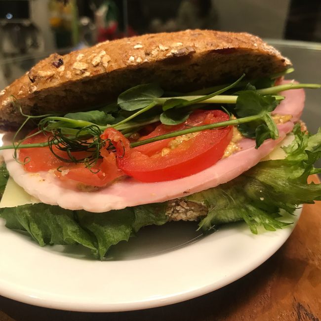 Cheese + Ham sandwich (Gårdagens)