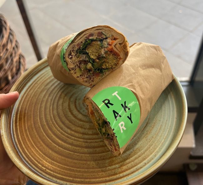 Falafel wrap