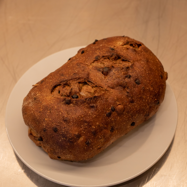 frukt och nötbröd