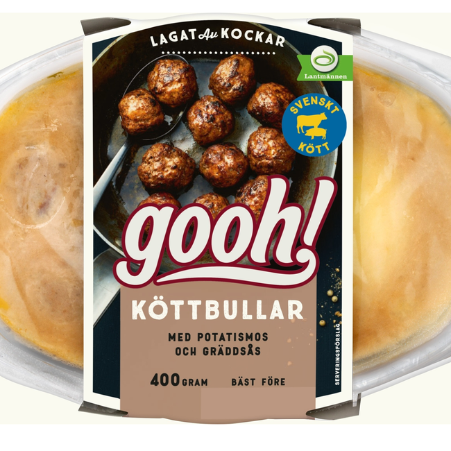 GOOH KÖTTBULLAR/MOS 400G