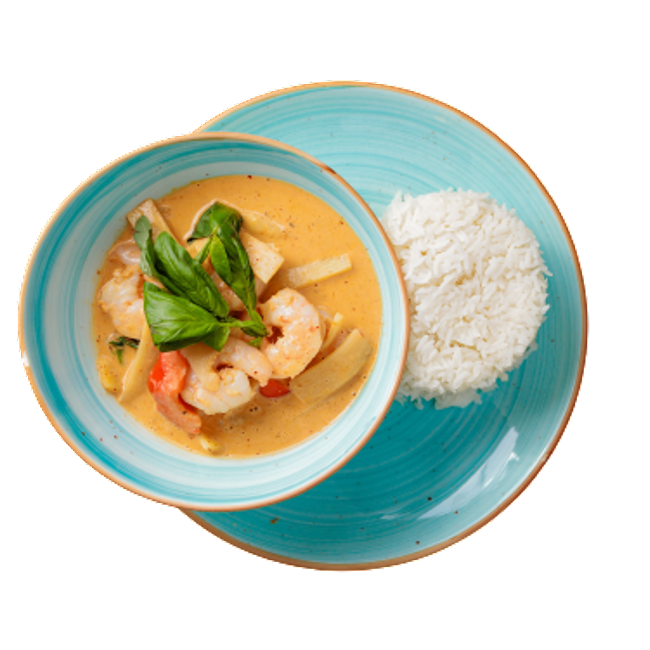 8. Röd Curry🌶️🌶️ - Kyckling
