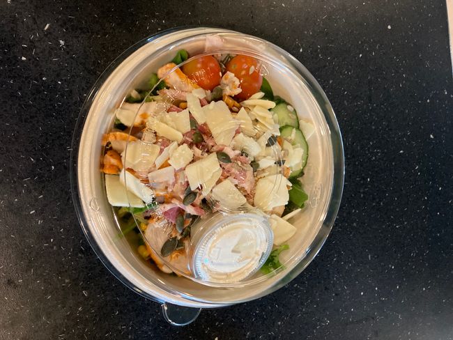 Caesar sallad med Pasta