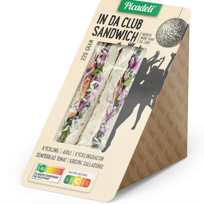 CLUB SANDWICH KYCKLING 200G