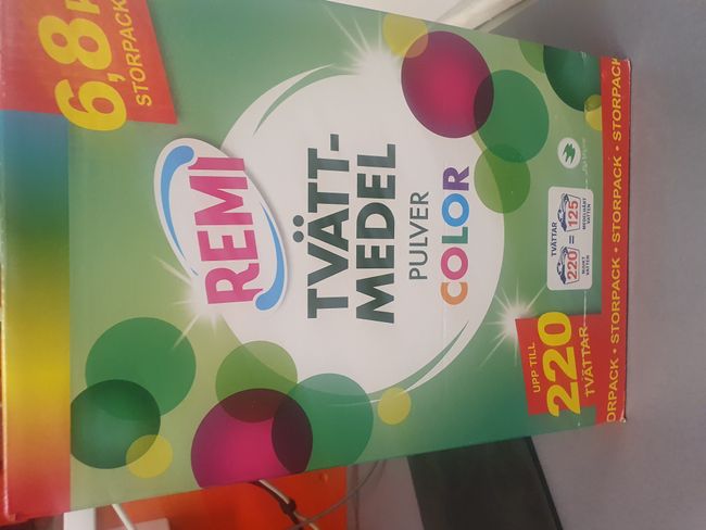 Remi tvättmedel color 6.8 kilo