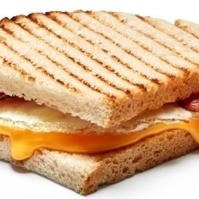 Stor Levaintoast Ägg & Bacon