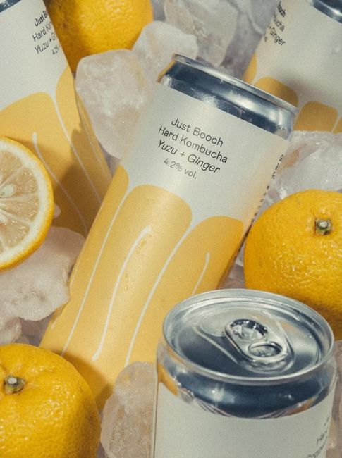 Kombucha Yuzu + Ginger 4,2%