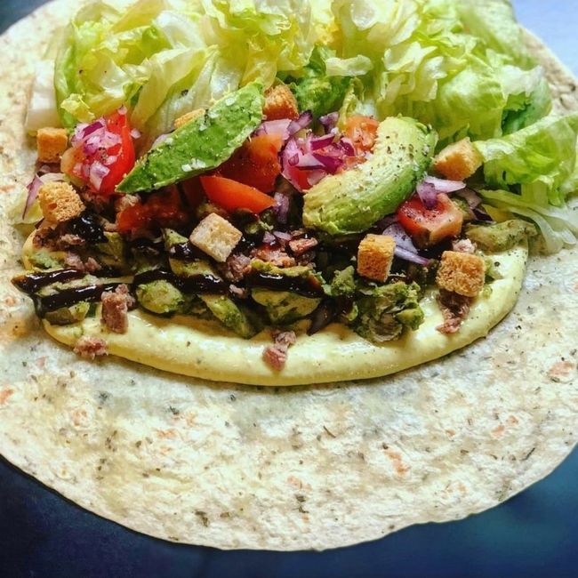 Club sandwich wrap